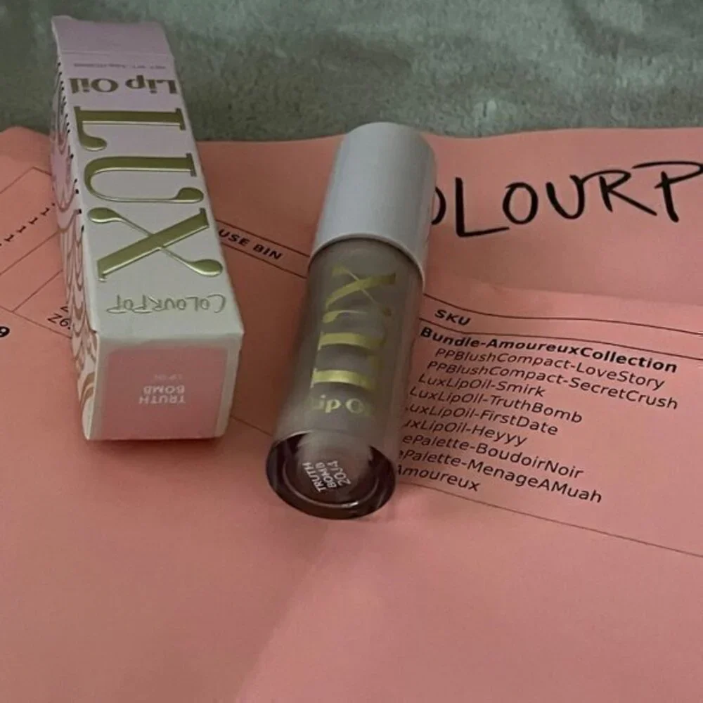 3/25$ ColourPop LUX Lip Oil TRUTH BOMB nib